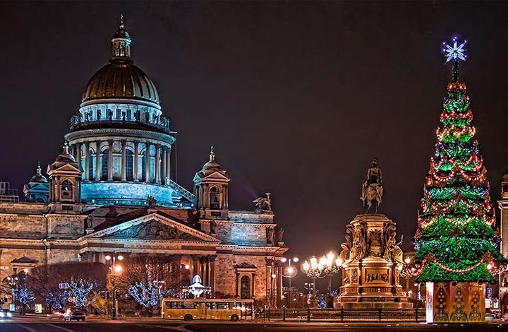 Санкт-Петербург - в первой пятерке внутреннего туризма России в новогодние праздники-2018
