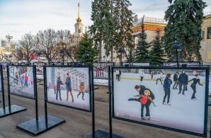 В здоровом теле – здоровый дух: три фотовыставки о зимних видах спорта открылись в парках столицы