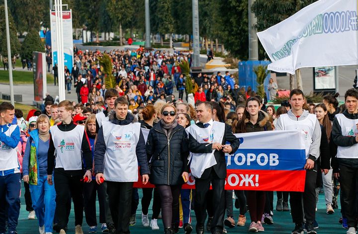 В 150 городах России пройдет акция «10 тысяч шагов к жизни» 