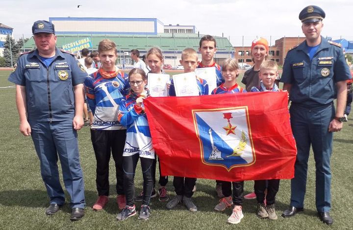 Севастопольские школьники заняли почётное четвёртое место в межрегиональных соревнованиях «Школа безопасности»