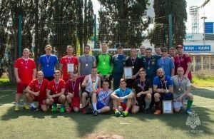Чтобы тело и душа были молоды: в Главном управлении прошел турнир по мини-футболу