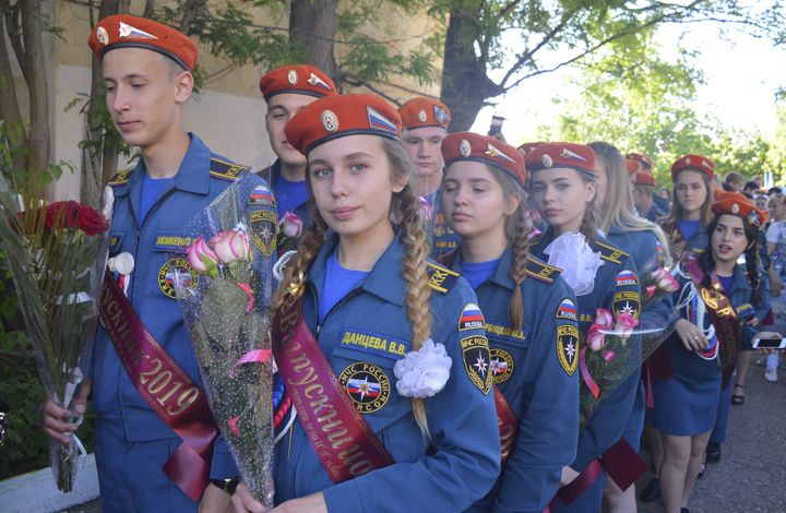Семеро выпускников севастопольского класса кадет Чрезвычайного ведомства намерены продолжить учёбу в вузах МЧС России