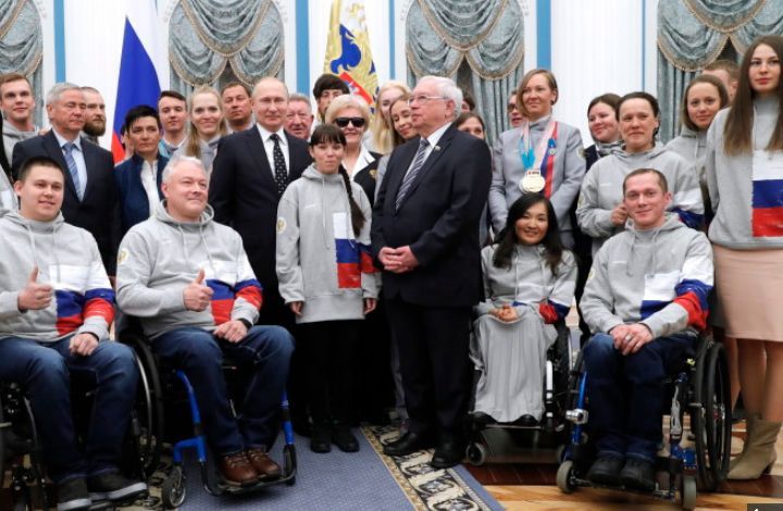 Путин: Российские паралимпийцы «показали высочайший класс»