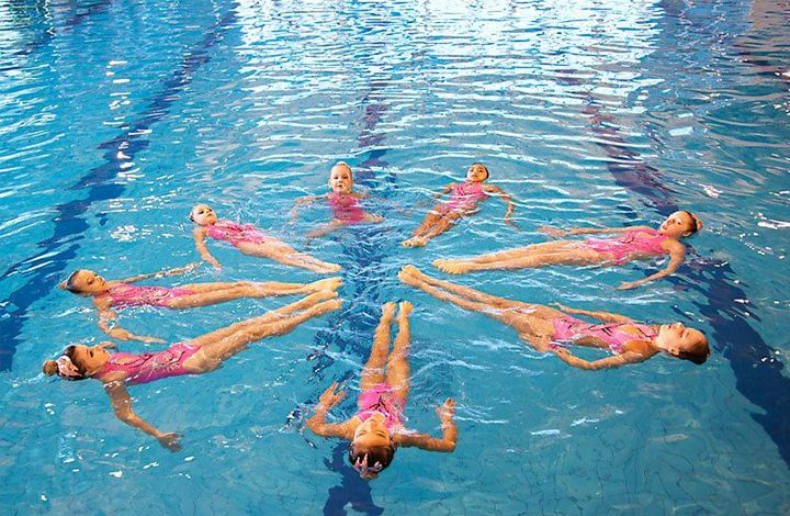 Юниорская сборная по синхронному плаванию из Чехии провела тренировку в Королёве
