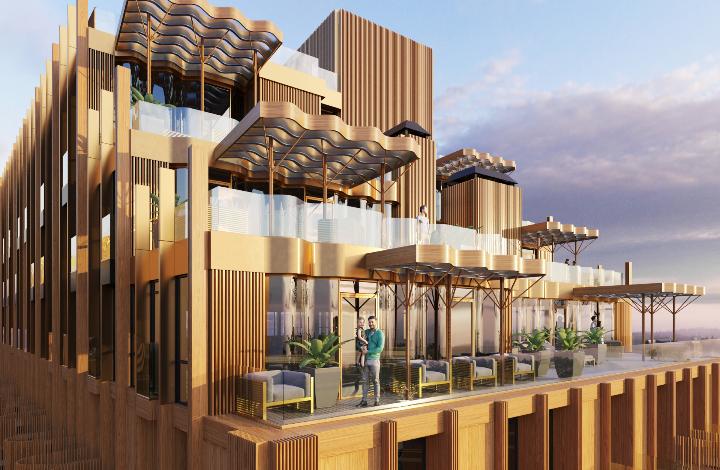 Конструктив зданий жилого кластера «СОЮЗ» на 90% будет состоять из отечественных материалов