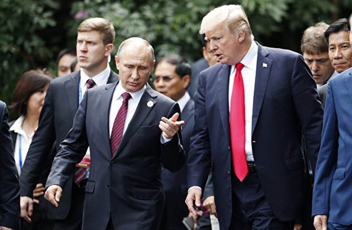 Президент США Дональд Трамп назвал встречу с российским лидером Владимиром Путиным в Хельсинки одной из лучших