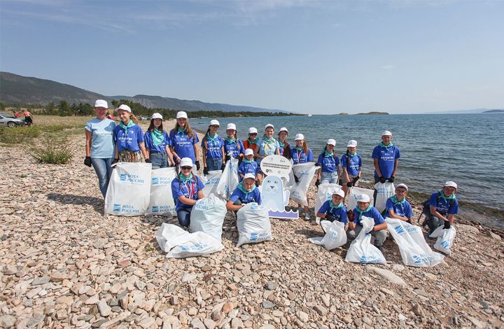 Более 240 «Камазов» мусора собрали волонтеры совместных акций экомарафона  «360 минут» и ФЦП «Вода России»
