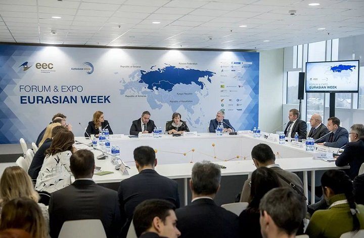 В первый день форума «Евразийская неделя» обсудили актуальные вопросы стран ЕАЭС
