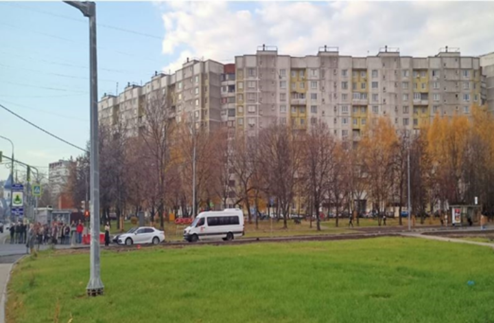 На Воронежской улице на месте самостроя разбили газон