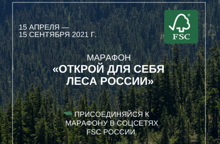 FSC России запускает марафон «Открой для себя леса России»