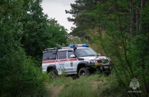 Бомбу массой полтонны, найденную в севастопольском лесу, ликвидировали сотрудники МЧС России