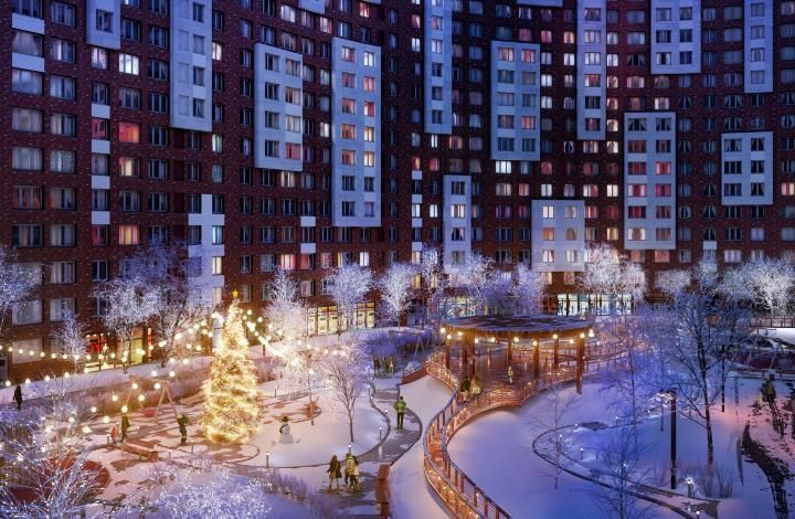 Стартовали новогодние спецпредложения на квартиры в ЖК «Румянцево-Парк»