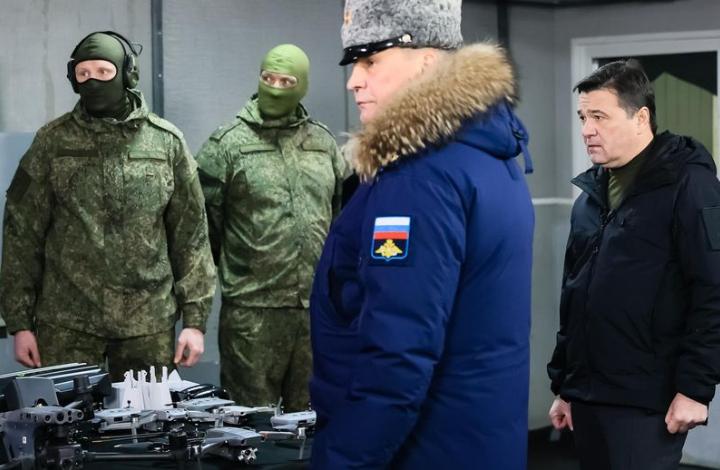 Андрей Воробьев посетил 45-ю бригаду ВДВ, встретился с участниками СВО