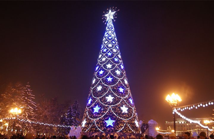 Рождественская елка в Балашихе