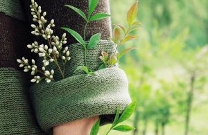 Экологически дружественные шарфы мода и устойчивость