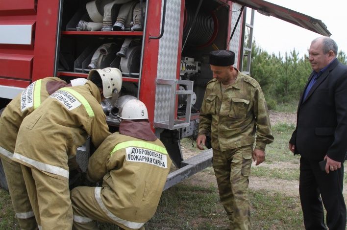 22 пожара с начала года в Севастополе потушено специалистами МЧС России совместно с огнеборцами-добровольцами