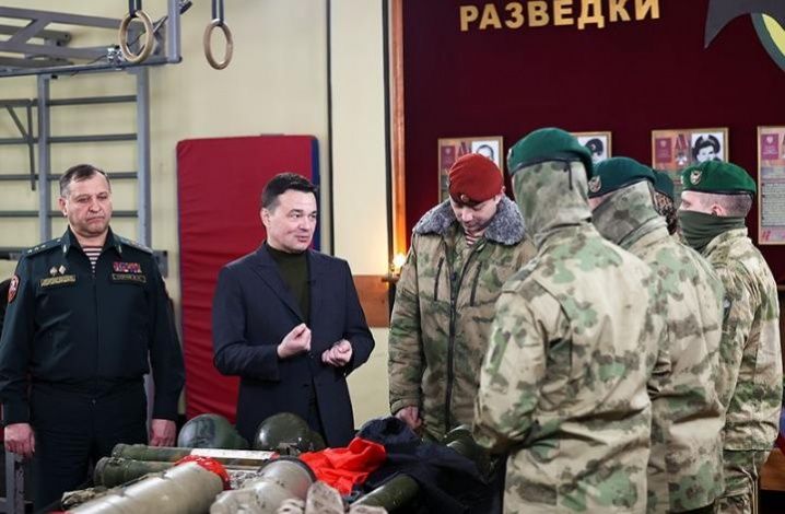 Андрей Воробьев посетил 21-ю Софринскую бригаду
