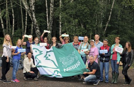 Волонтеры компании «Нестле» сделали Люберецкий карьер чище