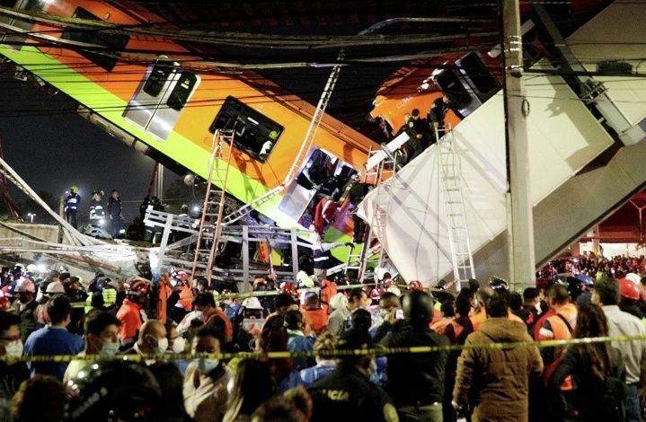 "Золотая" ветка. Жители Мехико сообщили подробности обрушения метромоста