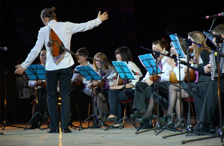 Концерт молодёжного Фест-оркестра в г. Дзержинском Московской области