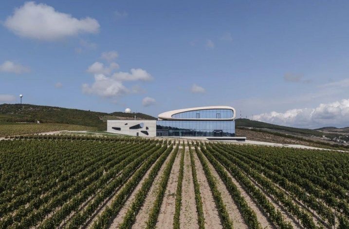По проекту Александра Балабина построена винодельня Côte Rocheuse в Краснодарском крае