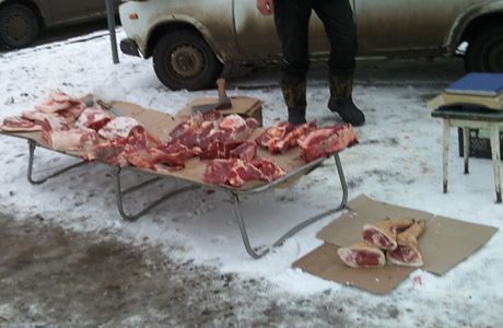 В Подольске пресечена незаконная торговля мясом и рыбой
