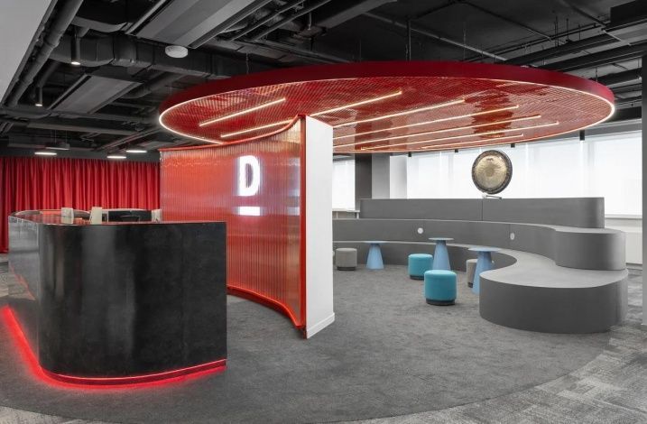 Архитектурная студия IND architects спроектировала офис в марсианском стиле для Alfa Digital