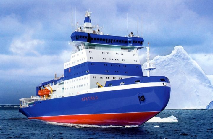 Мощнейший ледокол «Сибирь» спустили на воду