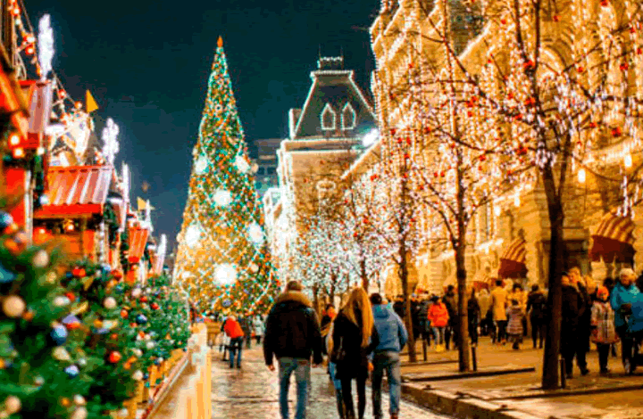 Москва заняла первое место в рейтинге популярных направлений для «зимнего туризма»