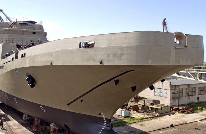 Десантный корабль «Петр Моргунов» будет спущен на воду летом 2017 года
