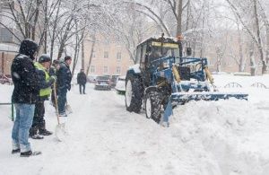В Королёве для более эффективного устранения последствий снегопада созвана комиссия по чрезвычайным ситуациям