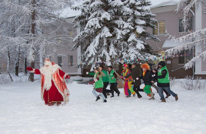 Большое «Путешествие Деда Мороза с НТВ» по России завершается в Москве