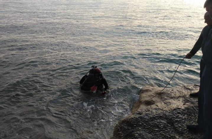 Окончены водолазные работы по обследованию акватории в районе дикого пляжа в Каче