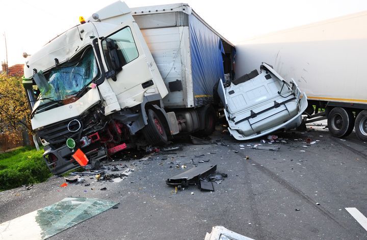 Число аварий по вине водителей грузовиков выросло в первом квартале этого года