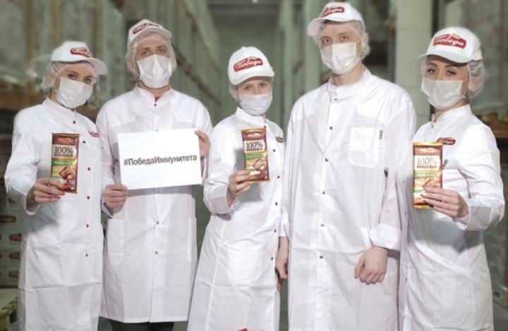 КФ «Победа» поддержала врачебный состав больницы в Коммунарке инновационным шоколадом для иммунитета