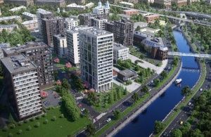 Строительство нового пешеходного моста через реку Яузу подстегнуло спрос на коммерческую недвижимость
