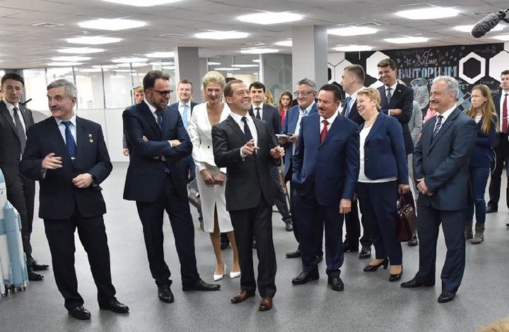 В Королёве с рабочим визитом побывал Председатель Правительства России Дмитрий Медведев