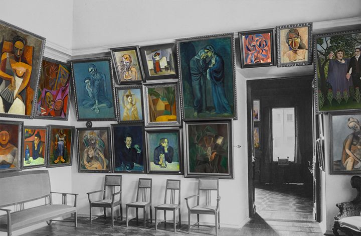 На Арбате открылась выставка с репродукциями картин из собрания Сергея Щукина
