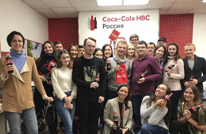 На заводе Coca-Cola HBC Россия в Санкт-Петербург прошел «День карьеры» для студентов ИТМО