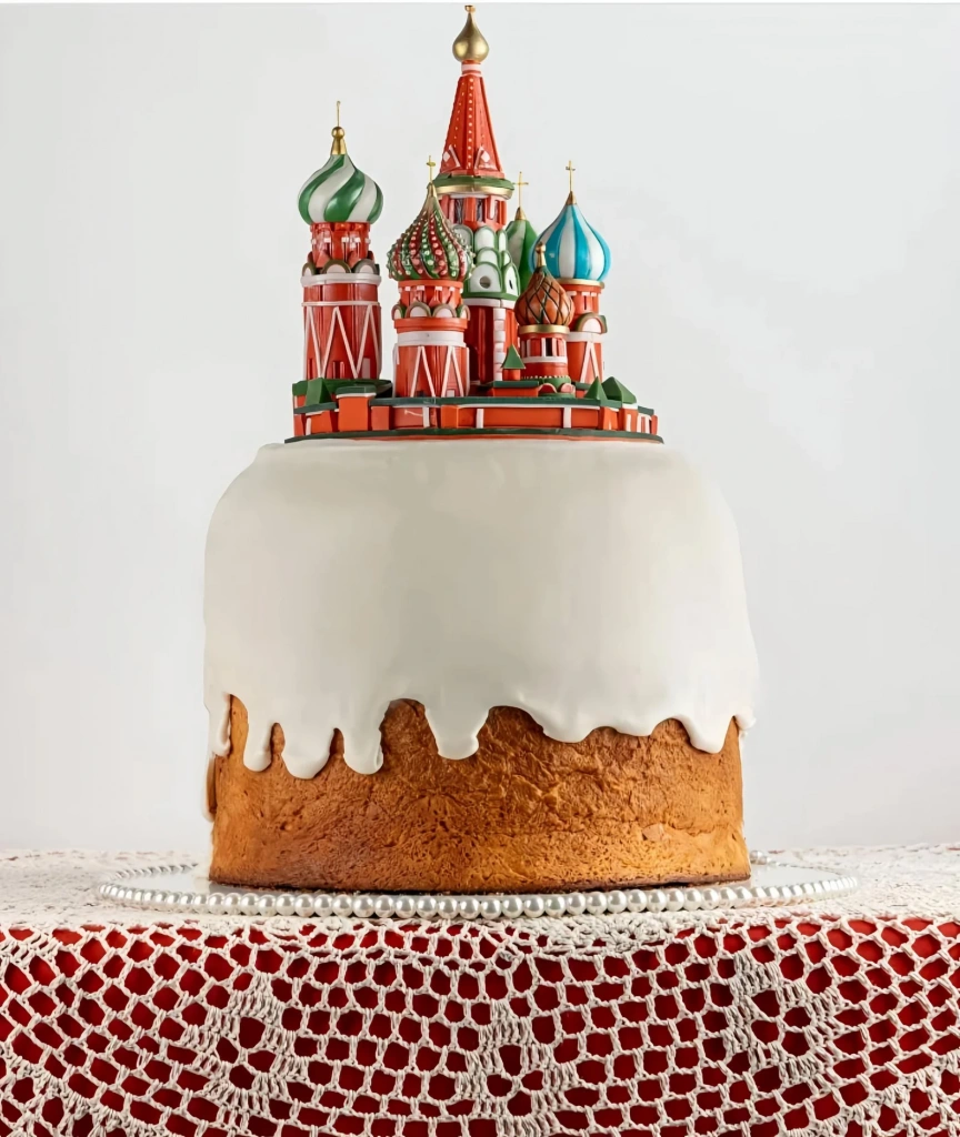 Кулич за 100 тысяч рублей Кулич за 100 тысяч рублей