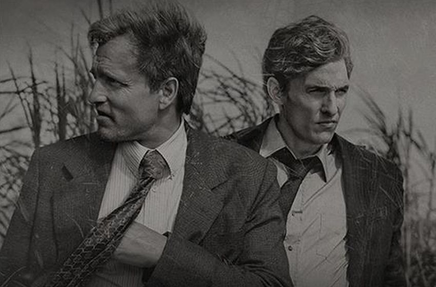Постер 1 сезона сериала "Настоящий детектив", 2015 г.