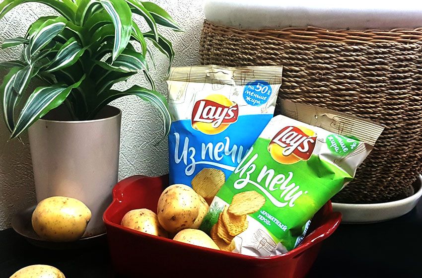 картофельные чипсы Lay's из печи картофельные чипсы Lay's из печи
