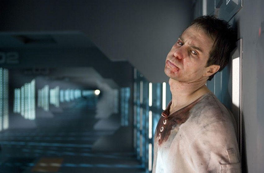 Кадр из фильма "Луна 2112", 2009 Кадр из фильма "Луна 2112", 2009