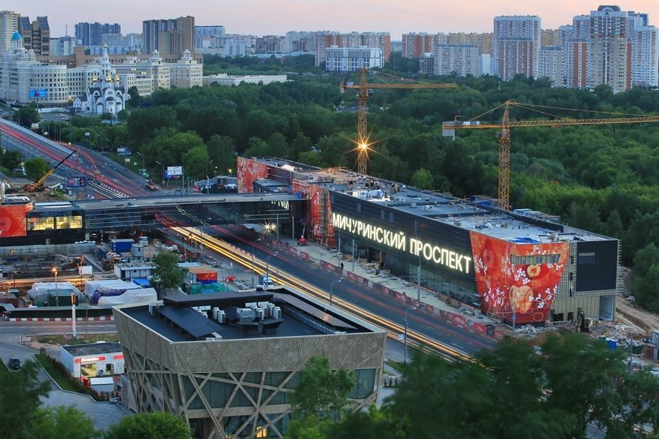 Станция «Мичуринский проспект» Станция «Мичуринский проспект»