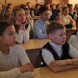 Открытый урок в школе №26 в Севастополе