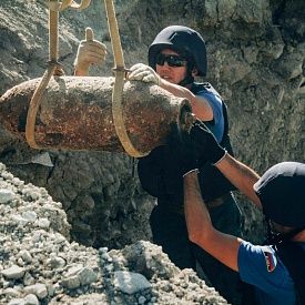 Десять авиабомб весом от 32 до 250 килограммов уничтожили севастопольские пиротехники МЧС России