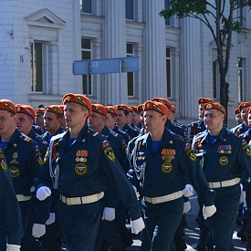 В Севастополе торжественно отметили 370-летие пожарной охраны России