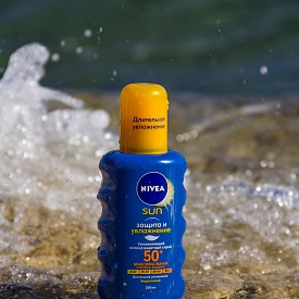 Лосьон увлажняющий солнцезащитный Nivea Sun (Нивея Сан) Защита и увлажнение SPF 50