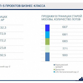 Количество сделок с квартирами бизнес-класса выросло на 49%