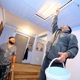 Годовая программа ремонта подъездов завершается в Реутове